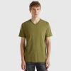 T-shirt in long fiber cotton