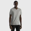 T-shirt in long fiber cotton