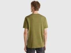 T-shirt in long fiber cotton