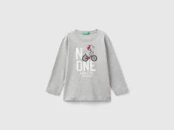 T-shirt in organic cotton with print