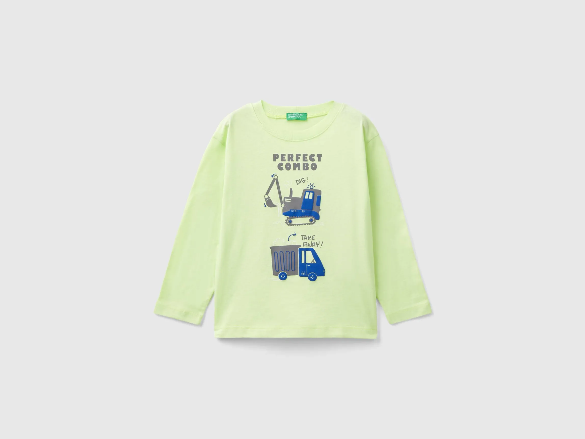 T-shirt in organic cotton with print