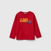 T-shirt in organic cotton with print
