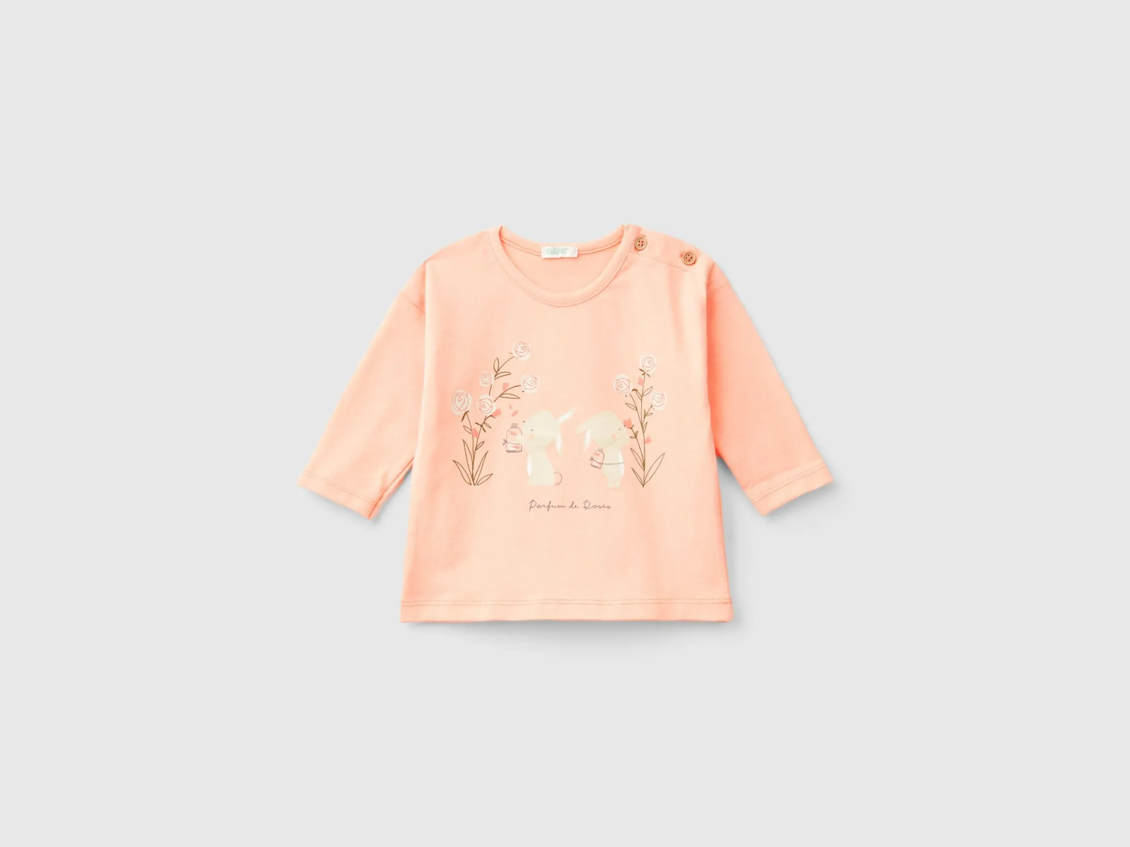 T-shirt in organic cotton with print