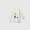 T-shirt in organic cotton with print