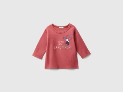 T-shirt in organic cotton with print