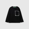T-shirt in organic cotton with pocket