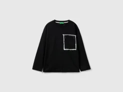 T-shirt in organic cotton with pocket