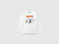 T-shirt in organic cotton with print