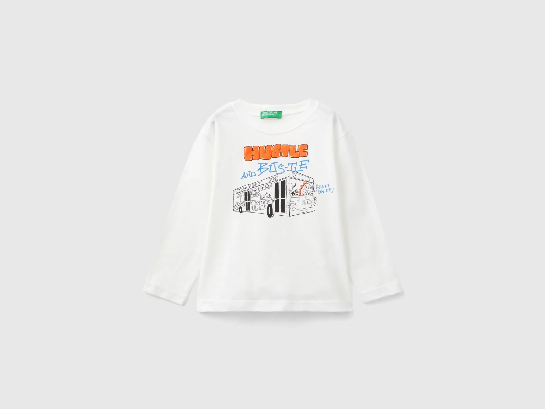 T-shirt in organic cotton with print