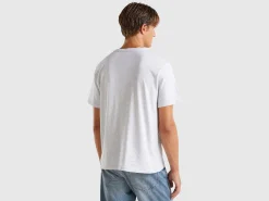T-shirt in organic cotton with embroidered logo