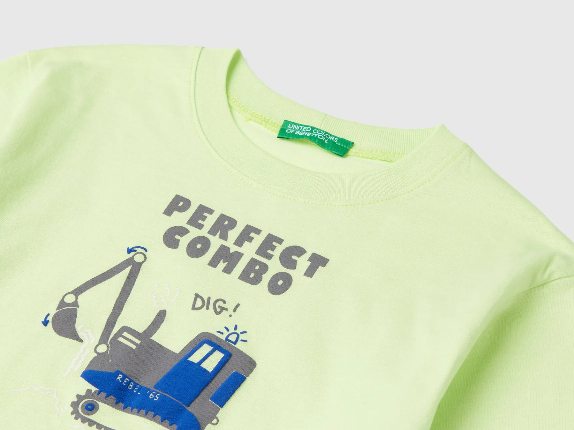 T-shirt in organic cotton with print