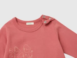 T-shirt in organic cotton with print