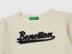 T-shirt in organic cotton with embroidered logo