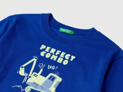 T-shirt in organic cotton with print