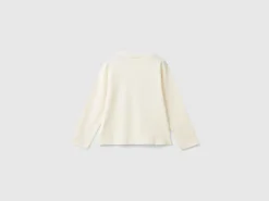 T-shirt in stretch cotton with print