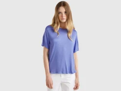 T-shirt in stretch viscose