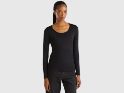 T-shirt in stretch viscose