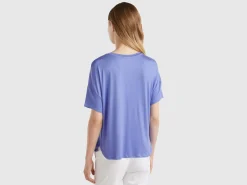 T-shirt in stretch viscose