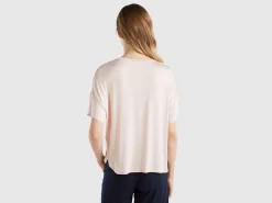 T-shirt in stretch viscose