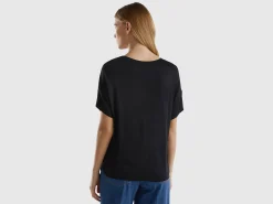 T-shirt in stretch viscose