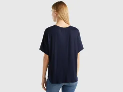 T-shirt in stretch viscose