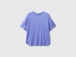 T-shirt in stretch viscose
