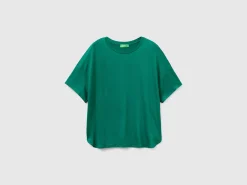 T-shirt in stretch viscose