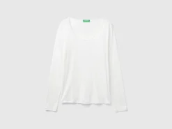 T-shirt in stretch viscose