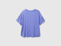 T-shirt in stretch viscose