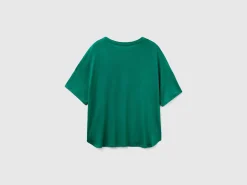 T-shirt in stretch viscose