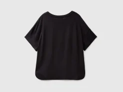 T-shirt in stretch viscose