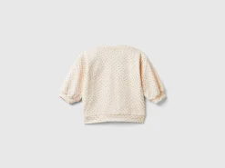 T-shirt in warm cotton with bow