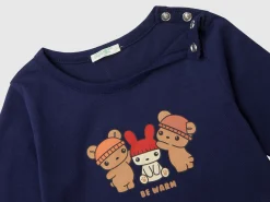 T-shirt in warm organic cotton
