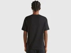 T-shirt with foil print