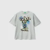 T-shirt with graffiti print