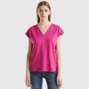T-shirt with kimono sleeves