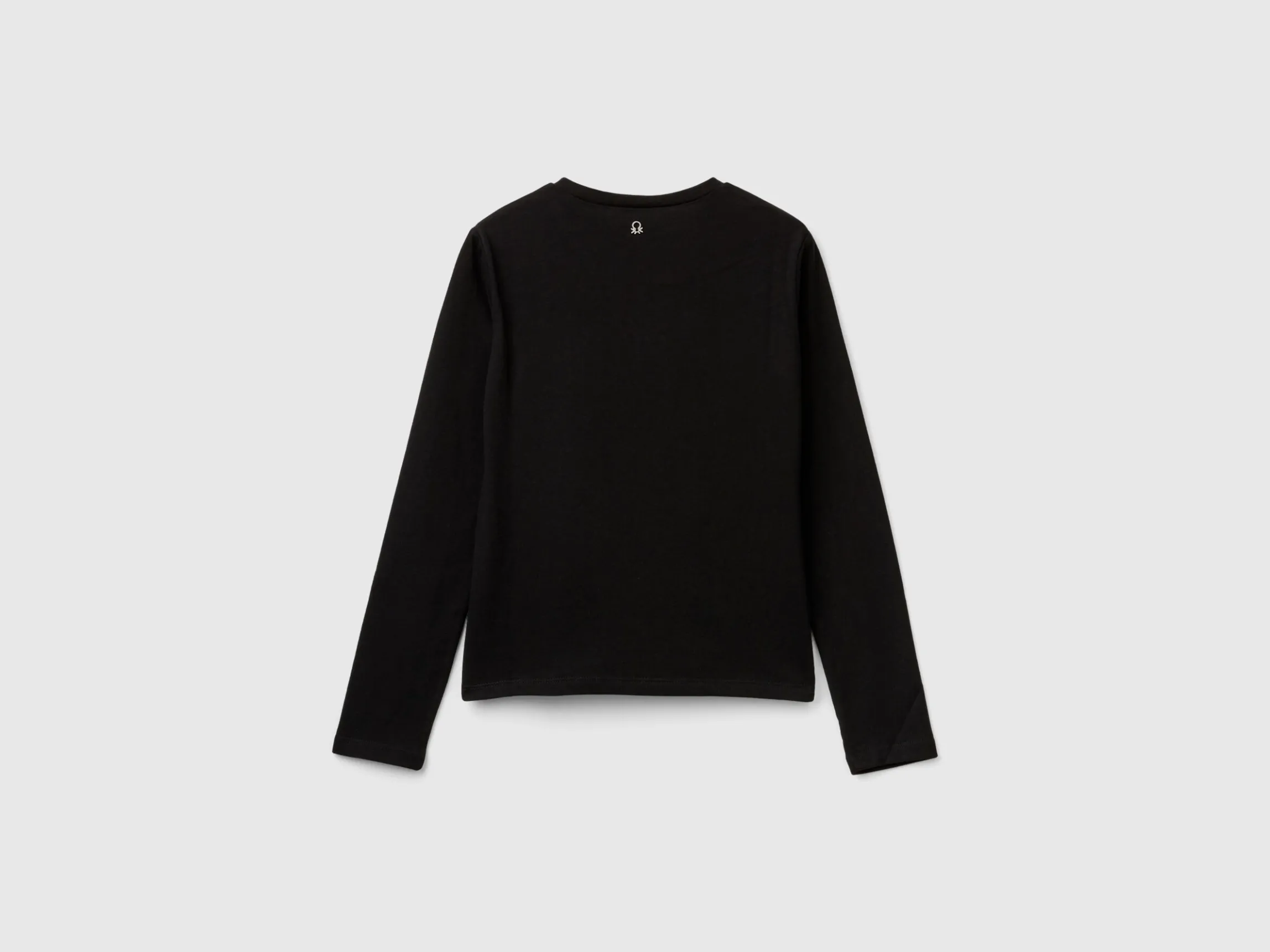 T-shirt with lurex embroidery