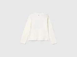 T-shirt with lurex embroidery