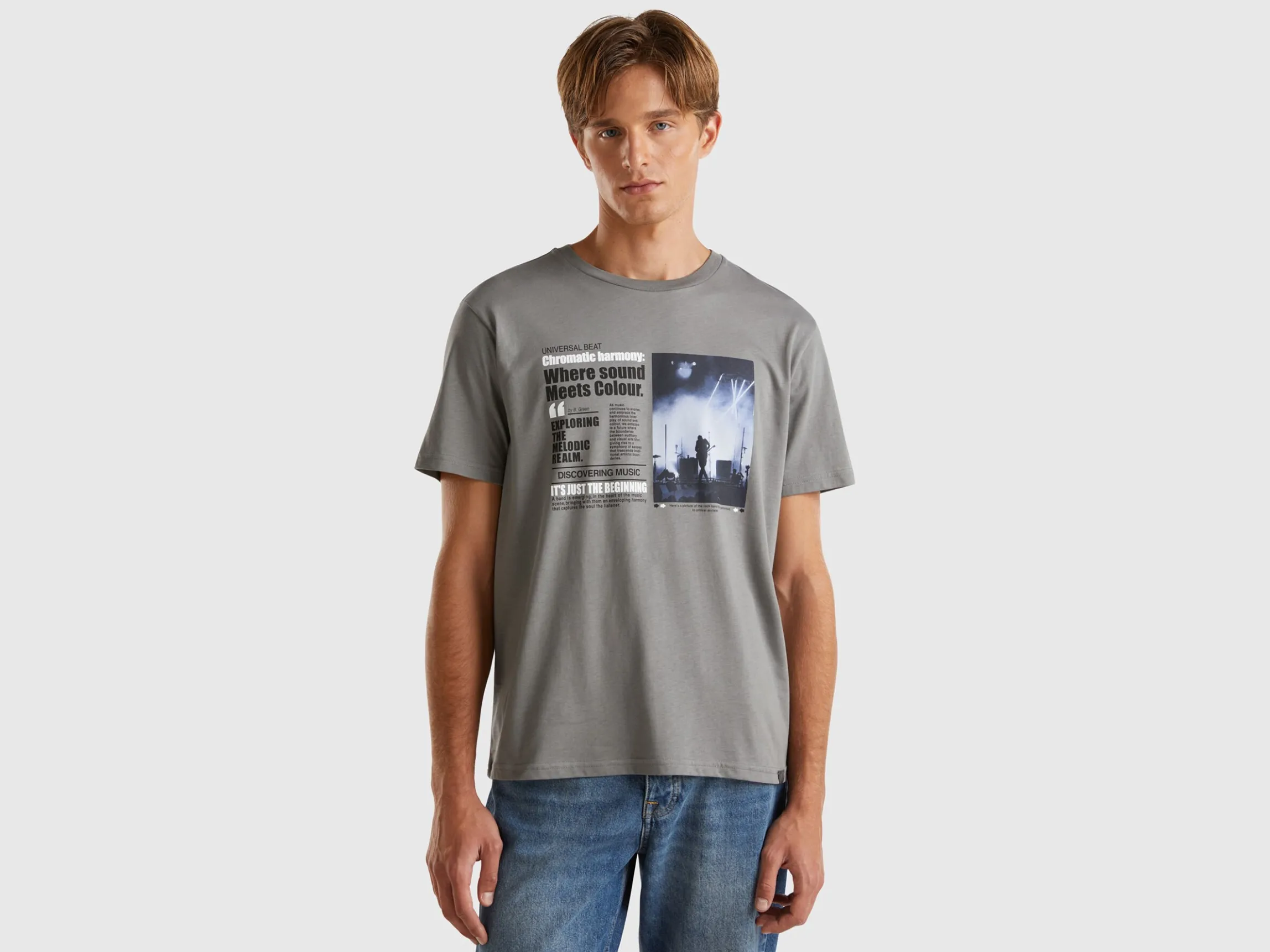 T-shirt with photographic print