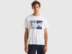 T-shirt with photographic print