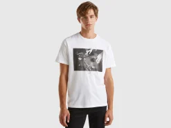 T-shirt with photographic print