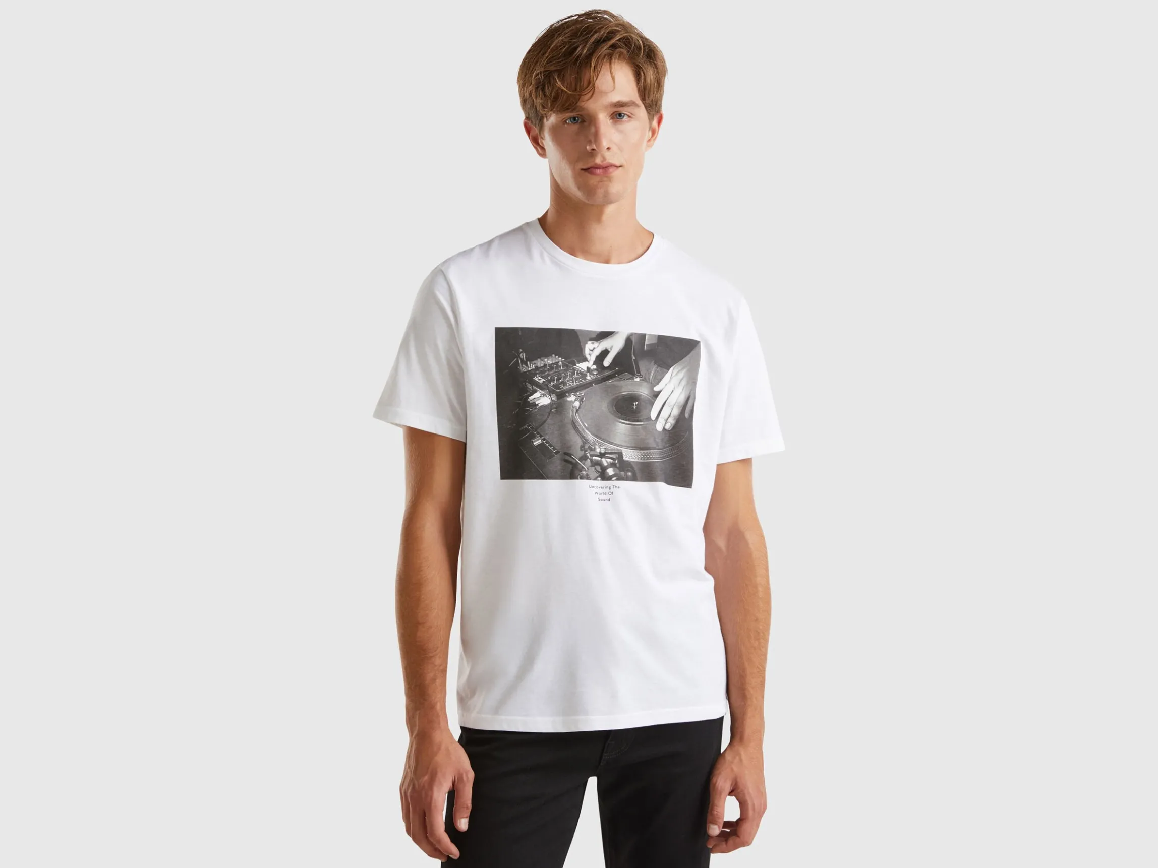 T-shirt with photographic print