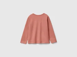 T-shirt with print and sequins