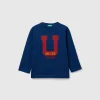 T-shirt with print in cotton