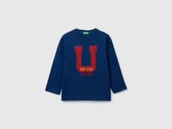 T-shirt with print in cotton
