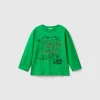 T-shirt with print in cotton