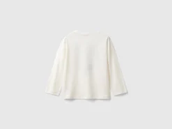 T-shirt with print in cotton
