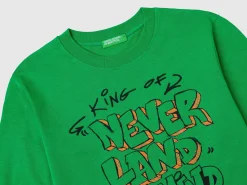T-shirt with print in cotton