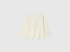 T-shirt with print in warm organic cotton