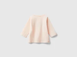 T-shirt with print in warm organic cotton